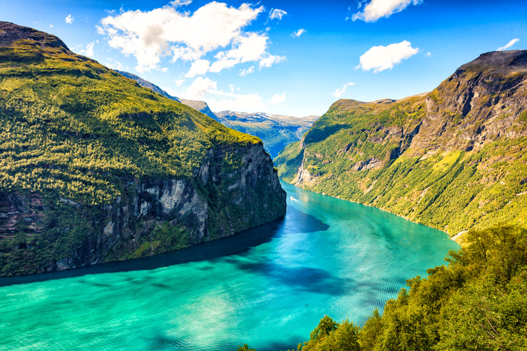 Grand voyage Brésil Fjords nordiques depuis la Tunisie