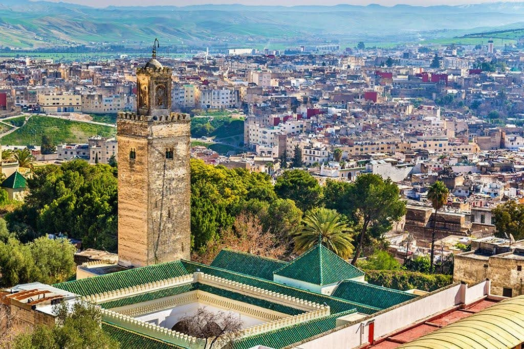 Vue panoramique de Fès