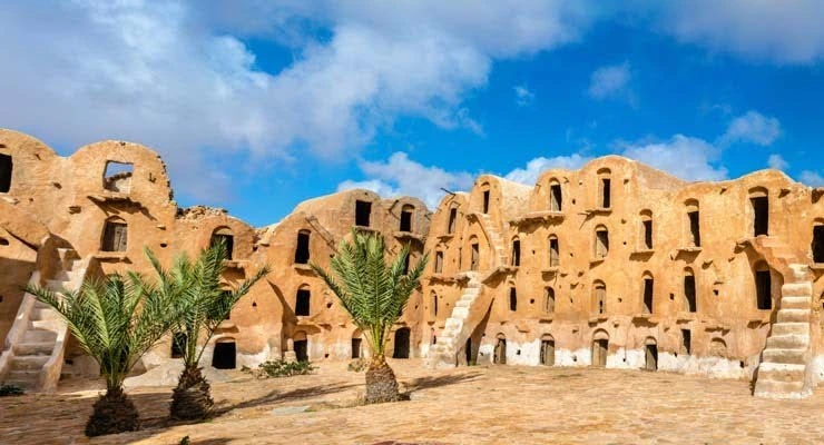 Maisons troglodytiques à Matmata