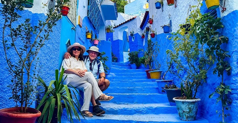 Ruelle bleue de Chefchaouen