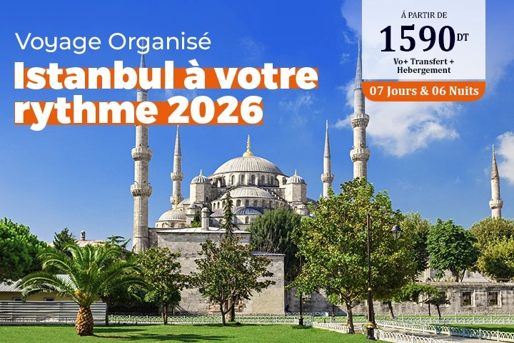 Istanbul à votre rythme 2026
