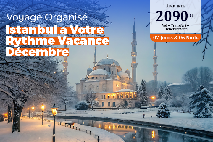 Istanbul a Votre Rythme Vacance Décembre