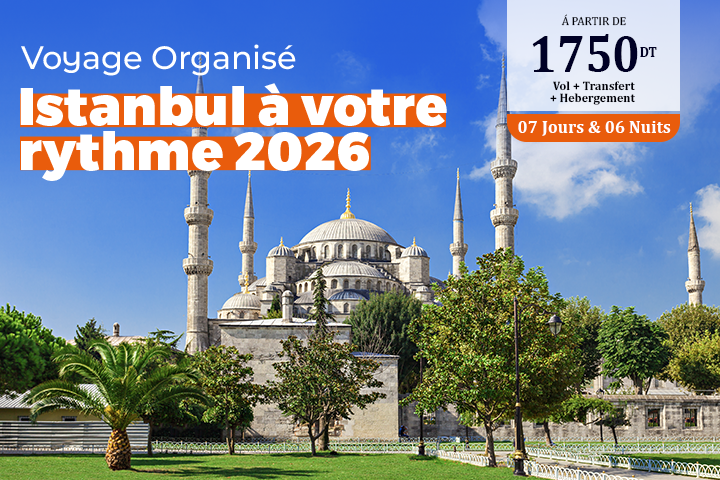 Istanbul à votre rythme 2026