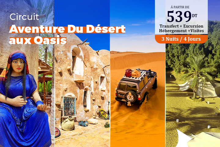 Programme Aventure Du Désert aux Oasis 4 jours