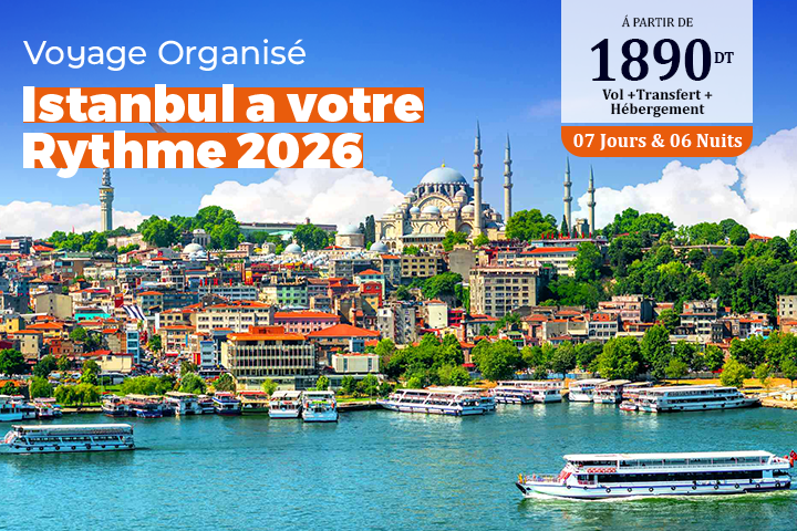 Istanbul à votre rythme 2026