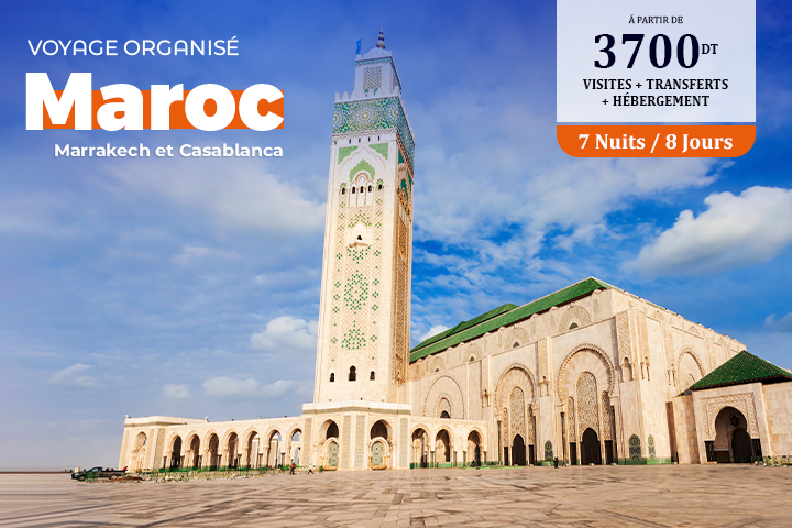 Casablanca & Marrakech Hiver 2024